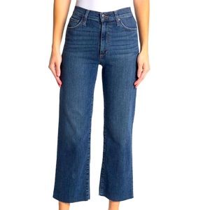 JOES high rise wide leg crop jeans